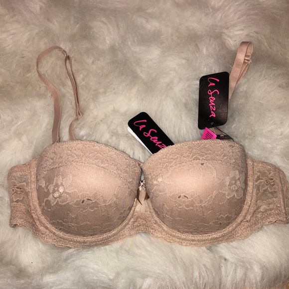 La Senza Lace pushup nude bra. - Picture 2 of 6